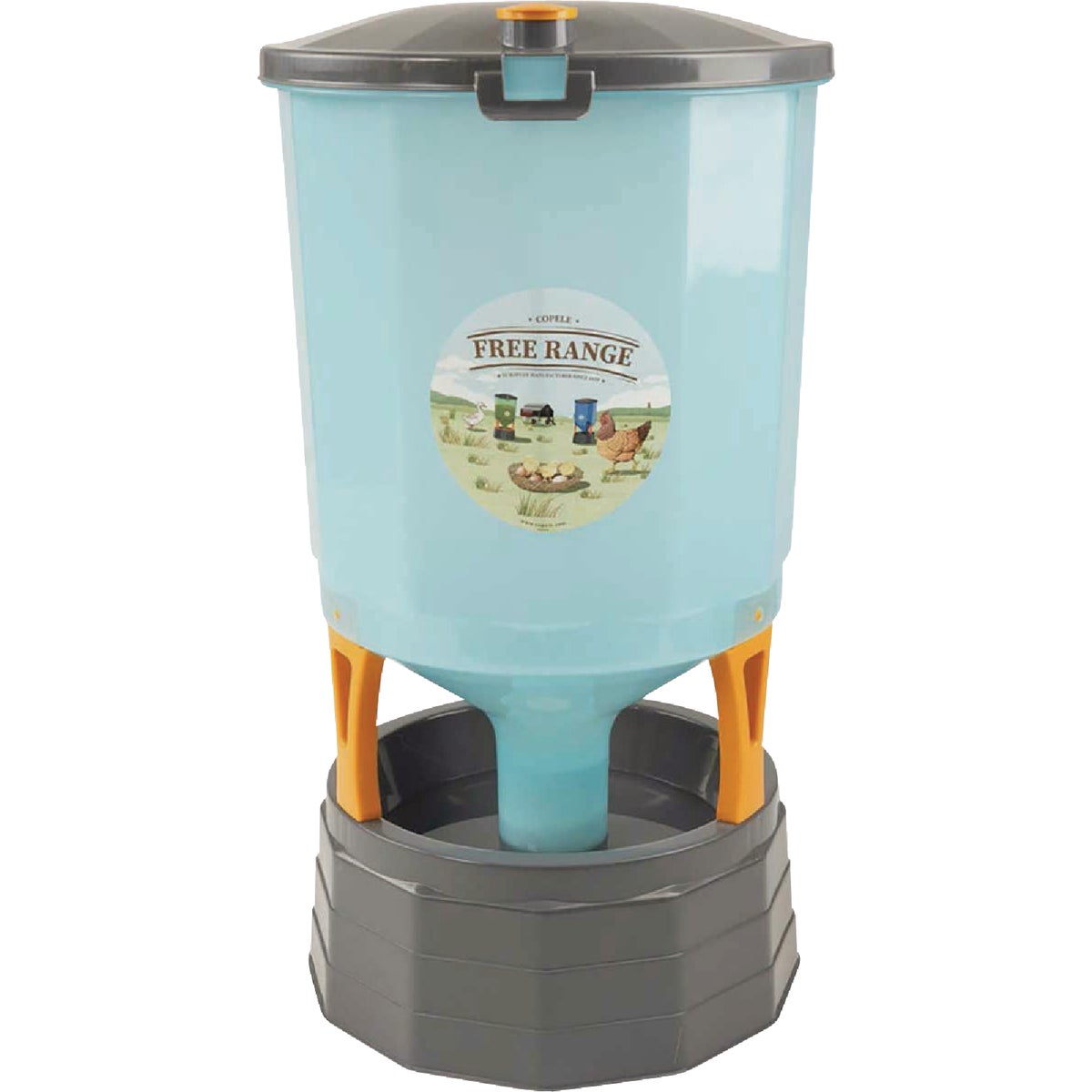 Stromberg's 12 Gal. Blue Silo Waterer
