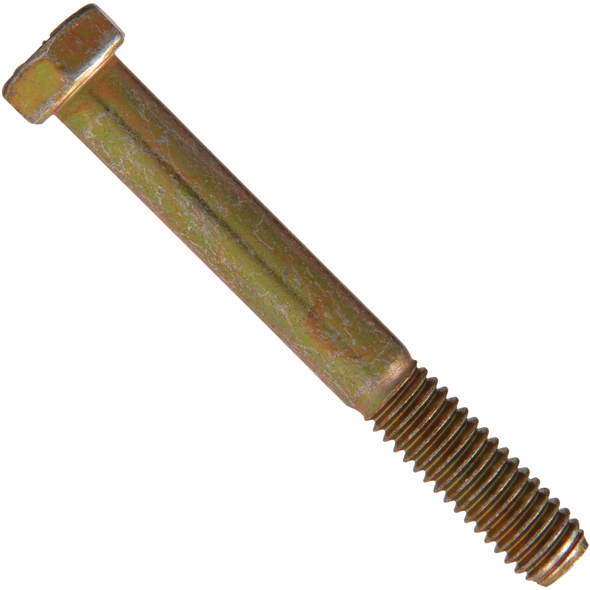 Hillman 5/16 In. x 1-1/2 In. Grade 8 Yellow Dichromate Hex Head Cap Screw (100 Ct.) Image 1