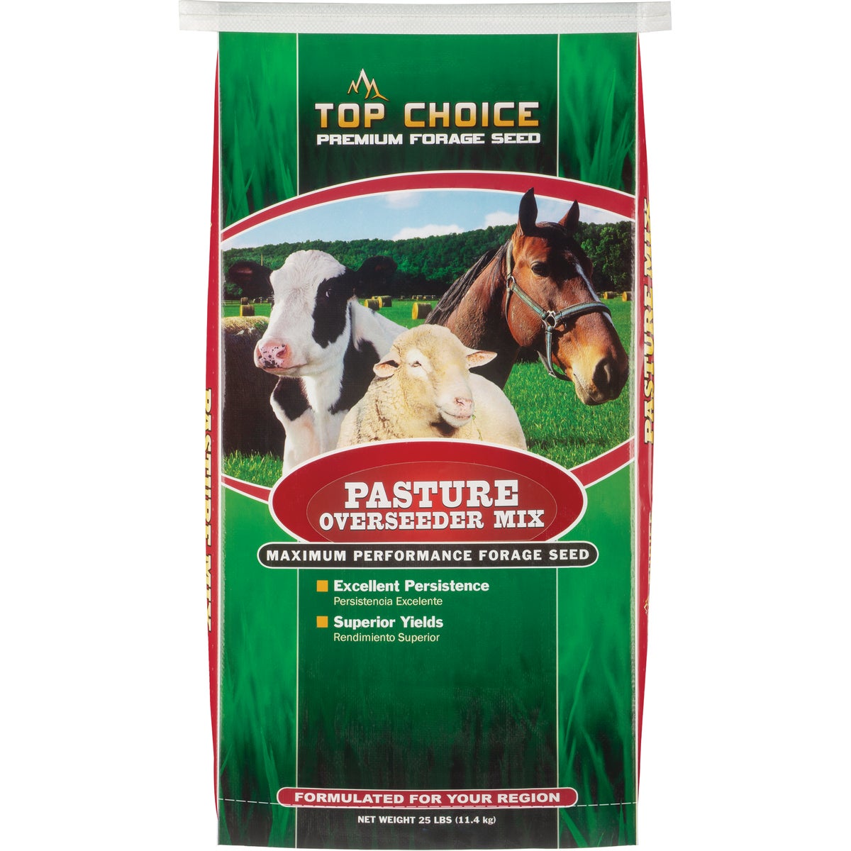 Top Choice 25 Lb. Pasture Overseeder Mix