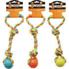 Boss Pet Chomper Rope Tugger with Spike Ball & Handle Image 2