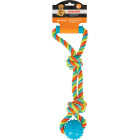 Boss Pet Chomper Rope Tugger with Spike Ball & Handle Image 3