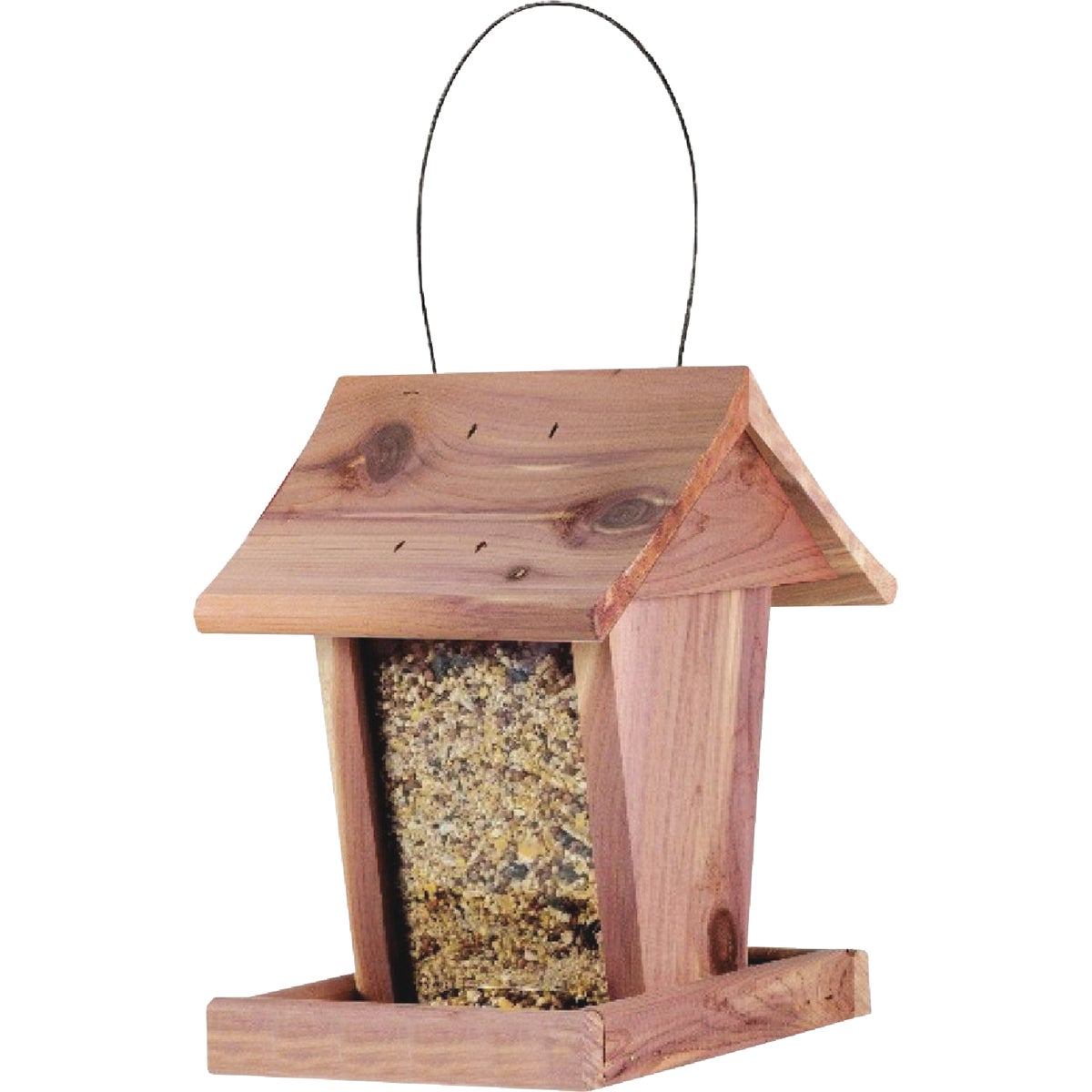 Valley Splendor Cedar JR Hopper Bird Feeder Image 1