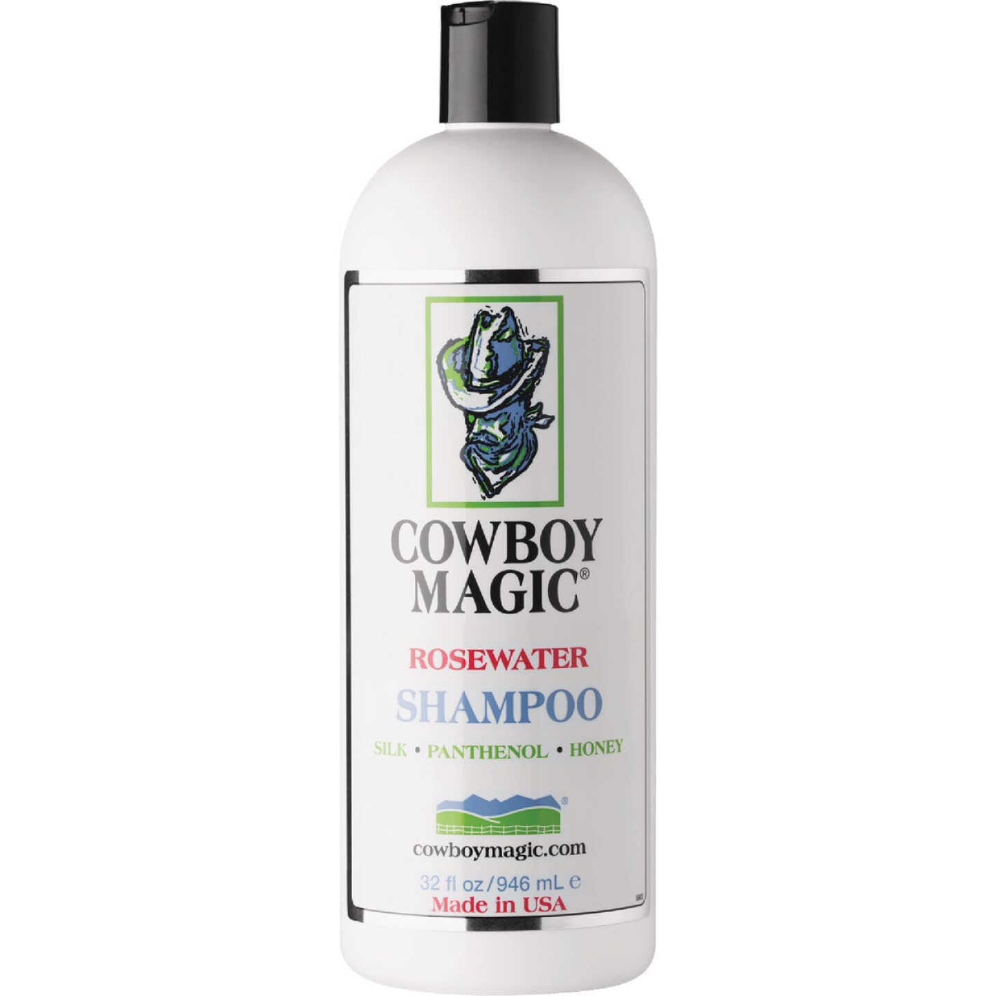 Cowboy Magic 32 Oz. Rosewater Shampoo Image 1