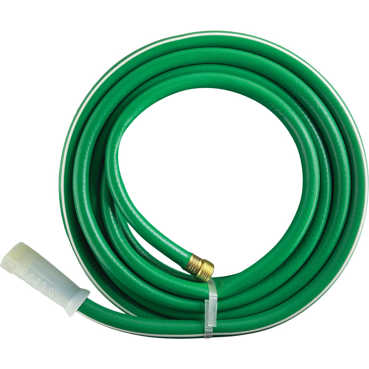 Best Garden 5/8 In. Dia. x 75 Ft. L. Medium-Duty Vinyl Garden Hose with Guard-N-Grip Image 2