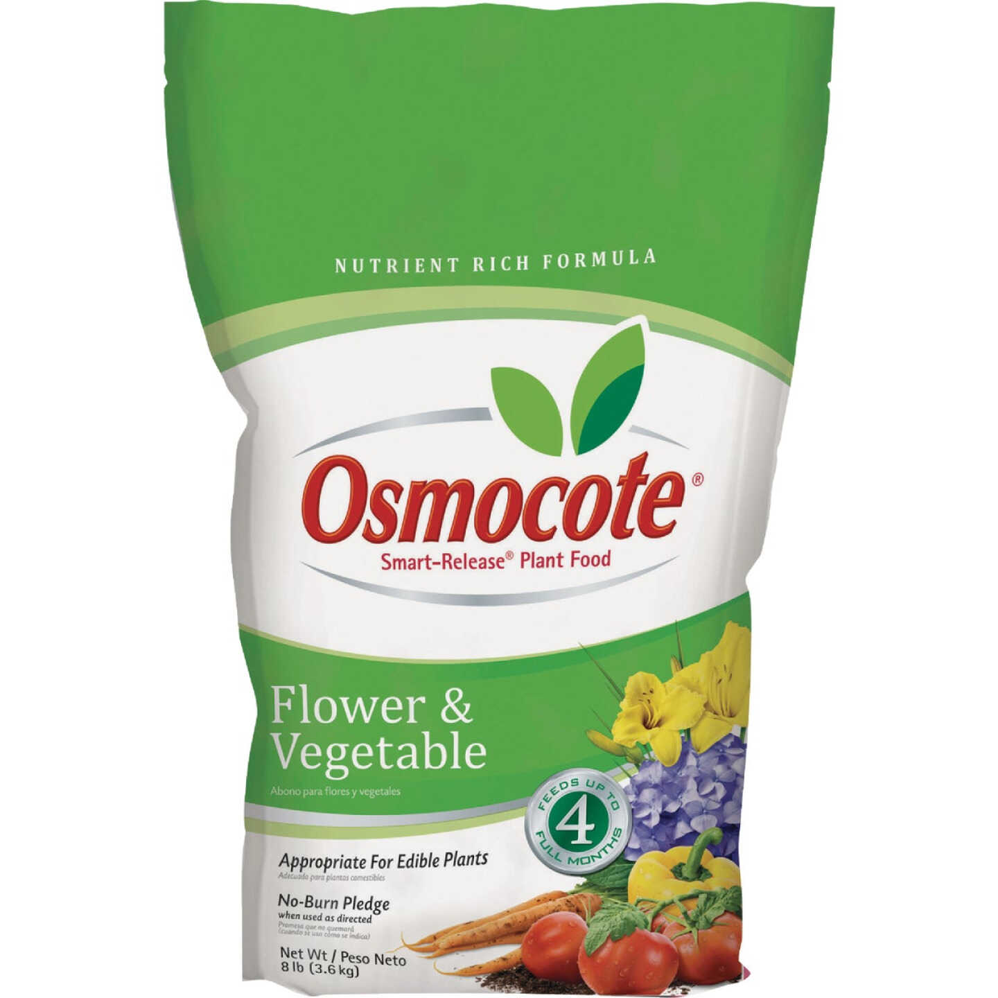 Osmocote Smart-Release 8 Lb. Flower & Vegetable Plant Food Image 1