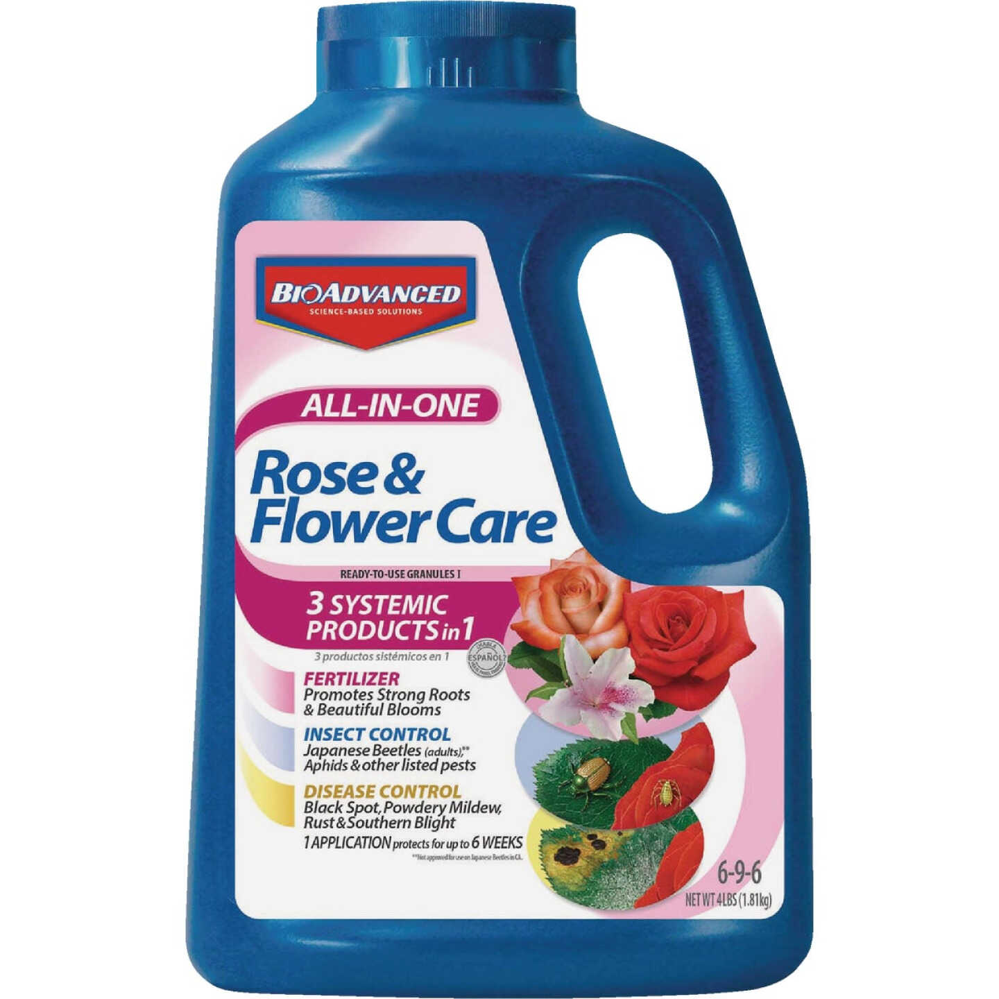 BioAdvanced All-In-1 4 Lb. Granules Rose & Flower Care Image 1