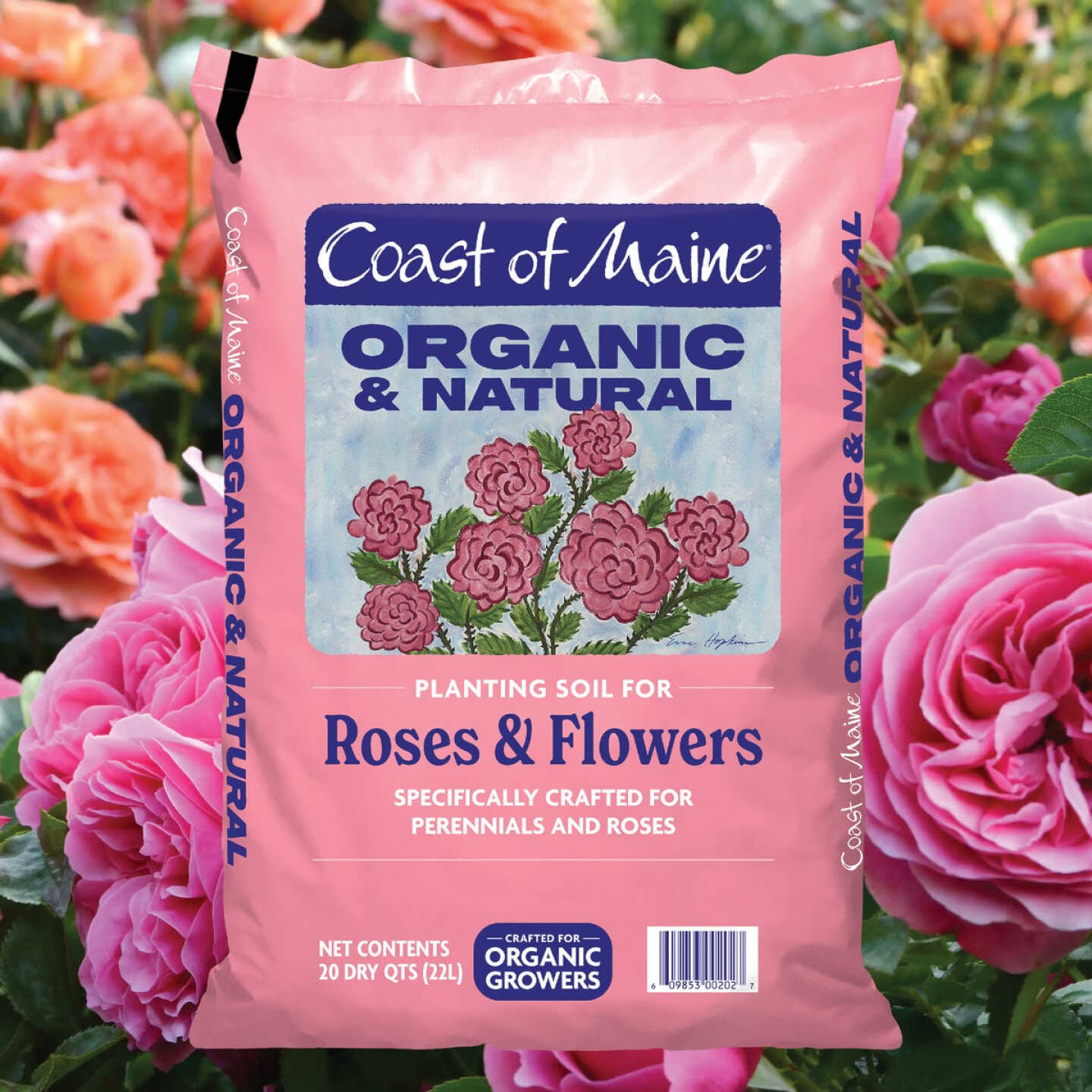 Coast of Maine 20 Qt. Rose & Flower Potting Soil Image 2