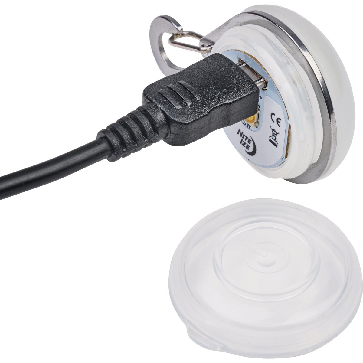 Nite Ize SpotLit White Rechargeable Carabiner LED Light Image 7