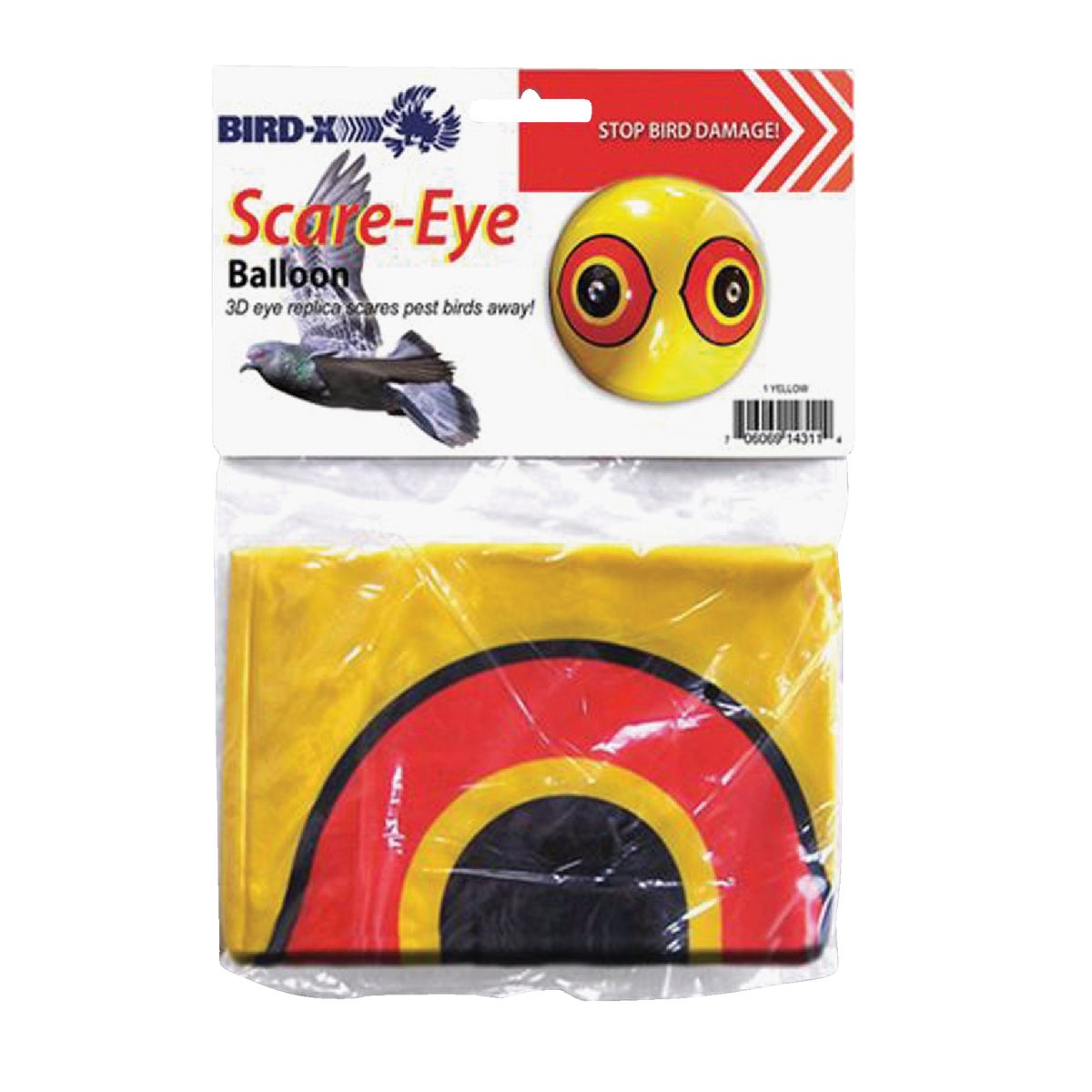 Bird X Scare-Eye 20 In. Inflatable Eye Pest Deterrent Decoy Image 2