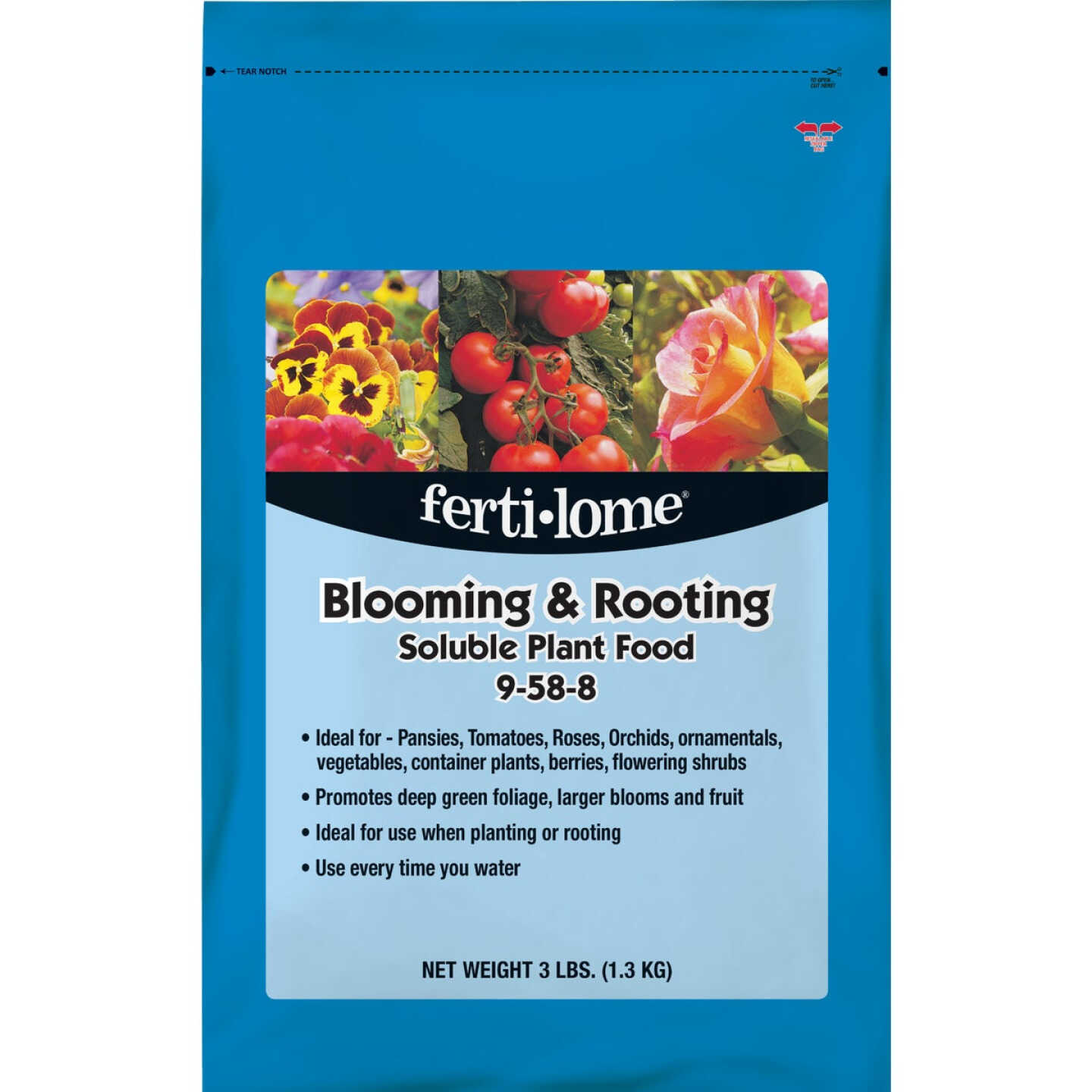 Ferti-Lome 3 Lb. 9-58-8 Blooming & Rooting Soluble Dry Plant Food Image 1