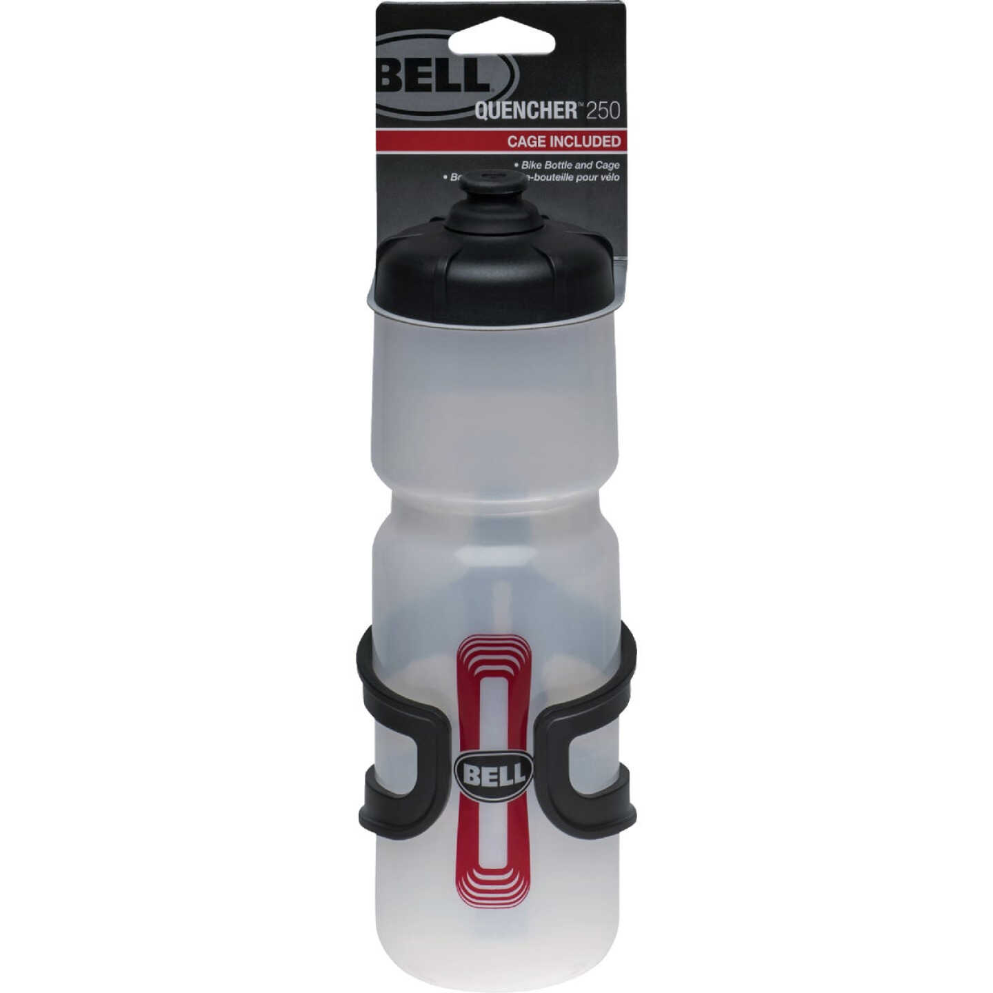 Bell Sports Quencher 250 26 Oz. Plastic Water Bottle & Cage Image 3