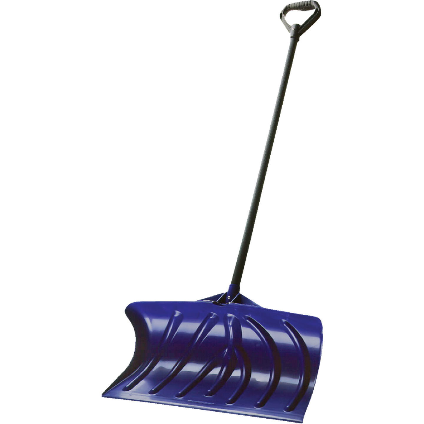 Suncast 27 In. Poly Snow Pusher with 43 In. Steel Handle Image 1