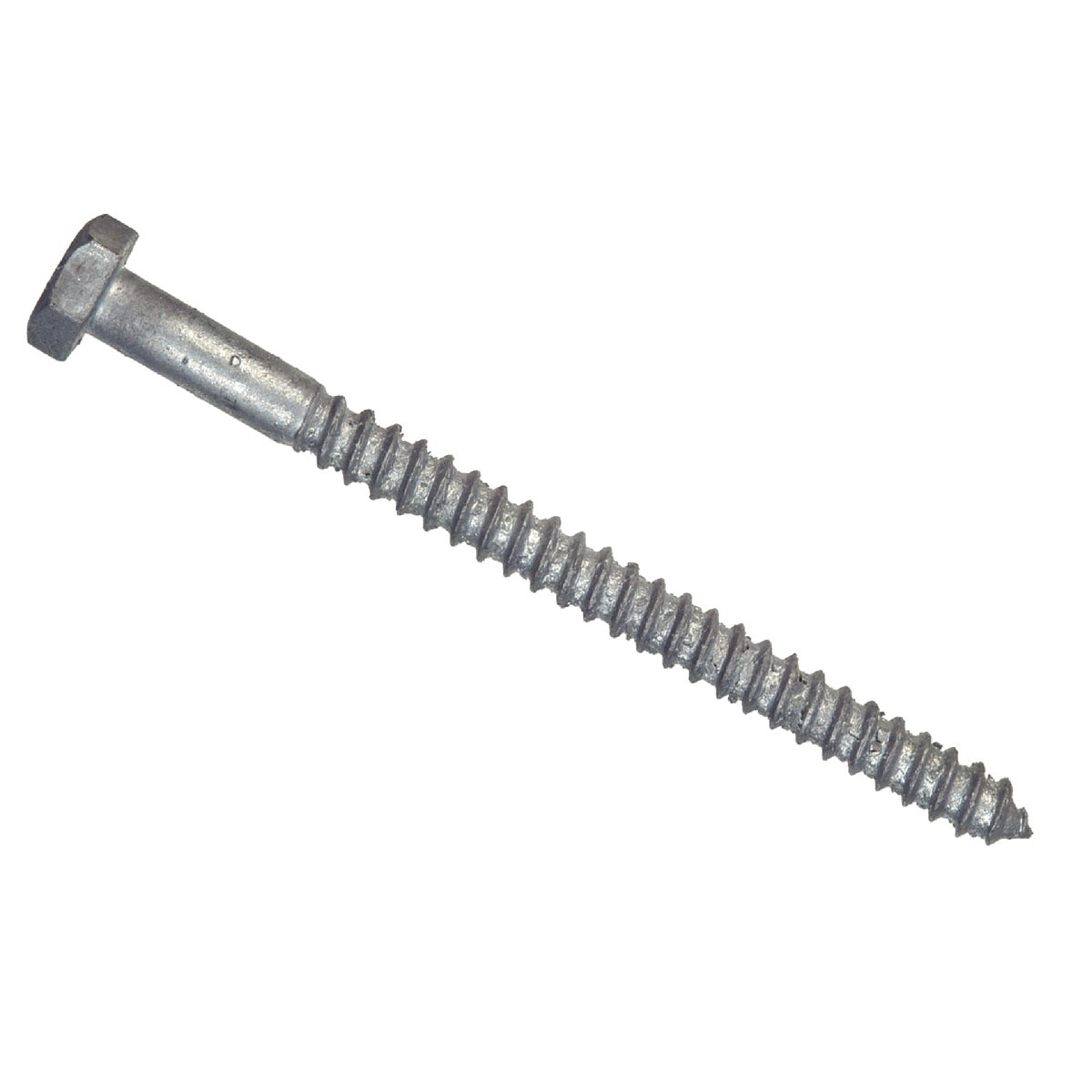 Hillman 1/2 In. x 8 In. Galvanized Hex Lag Screw (25 Ct.) Image 1