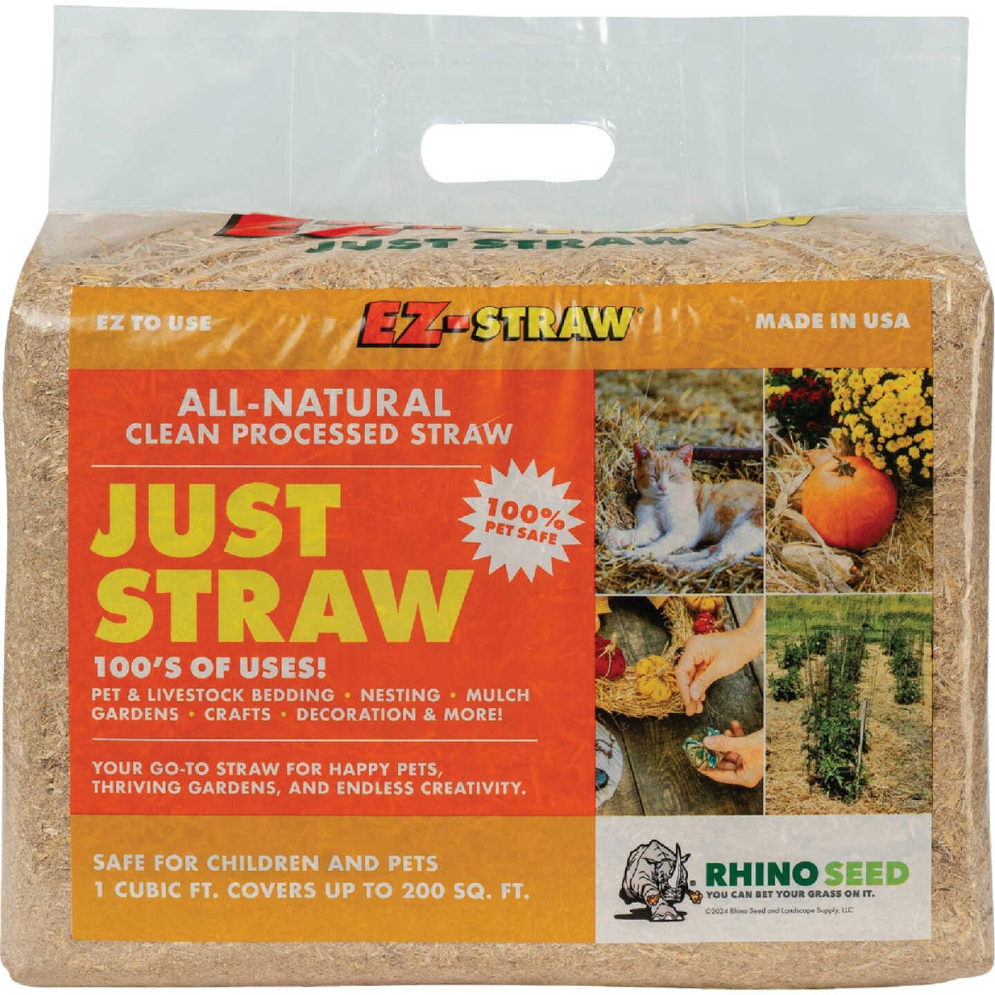 EZ Straw 1 Cu. Ft. Straw Image 1