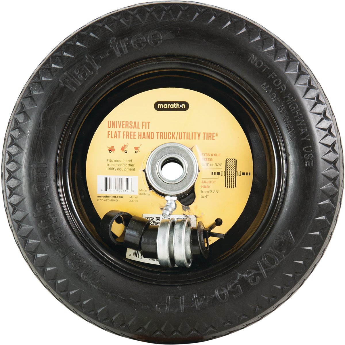 Marathon Universal Flat-Free Hand Truck Tire Image 3