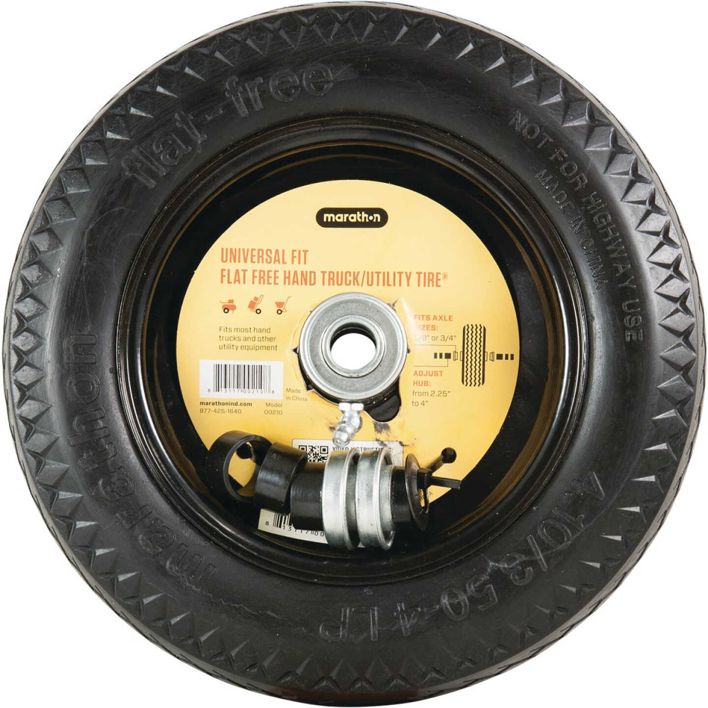 Marathon Universal Flat-Free Hand Truck Tire Image 3
