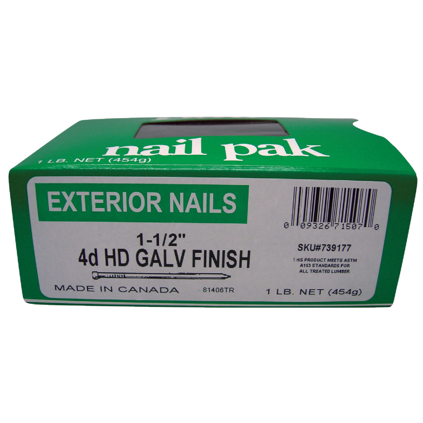 Do it 4d x 1-1/2 In. Hot Galvanized Finishing Nails (630 Ct., 1 Lb.) Image 2