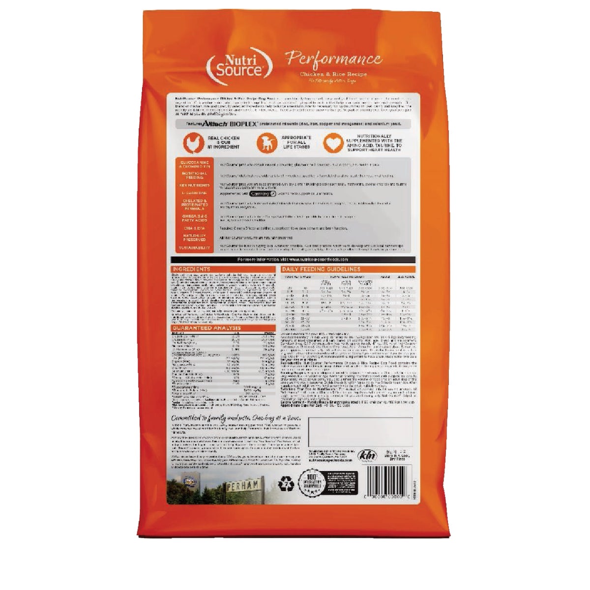 NutriSource Performance 40 Lb. Chicken & Rice Recipe Dog Food Image 7