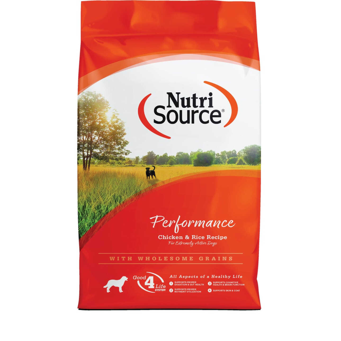 NutriSource Performance 40 Lb. Chicken & Rice Recipe Dog Food Image 1