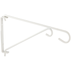 National Hardware 9 In. White Steel Swivel Hanging Plant Bracket Image 4