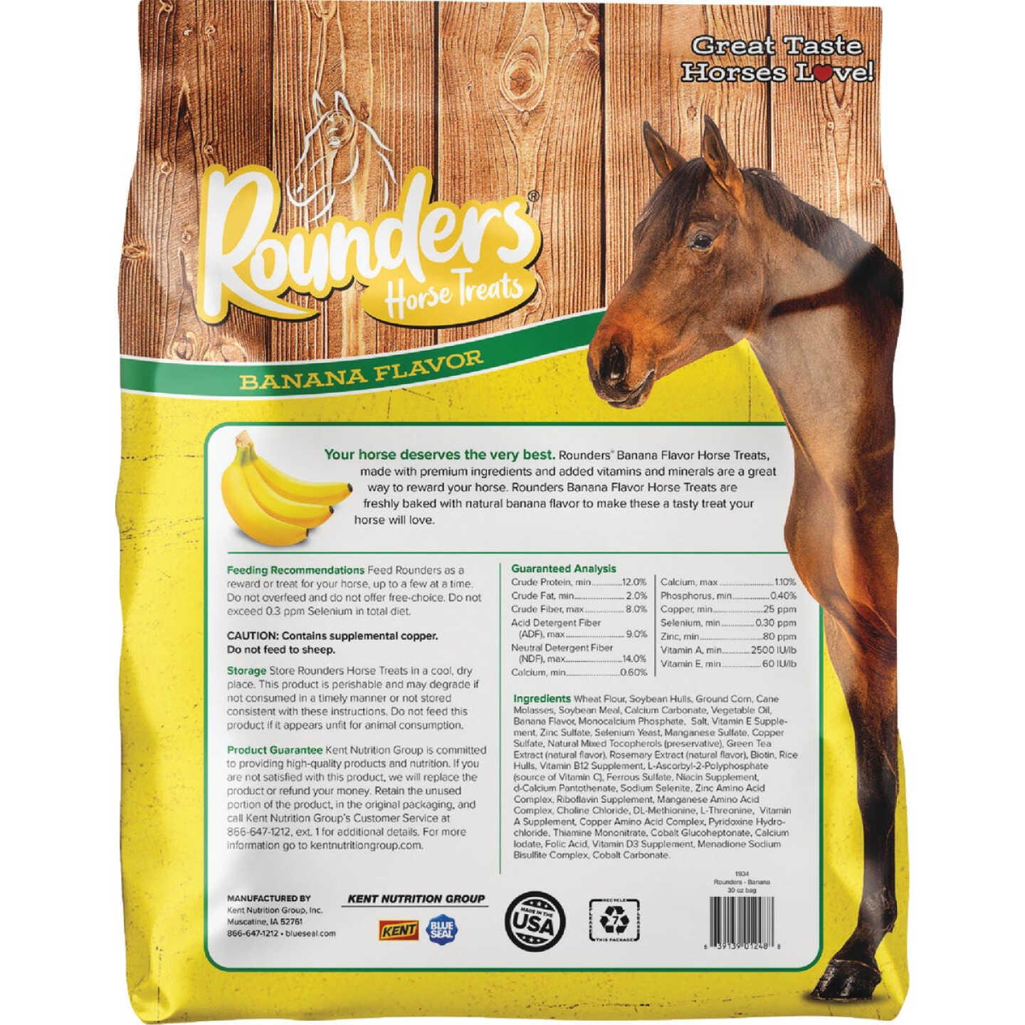 Kent Rounders 30 Oz. Banana Horse Treats Image 6