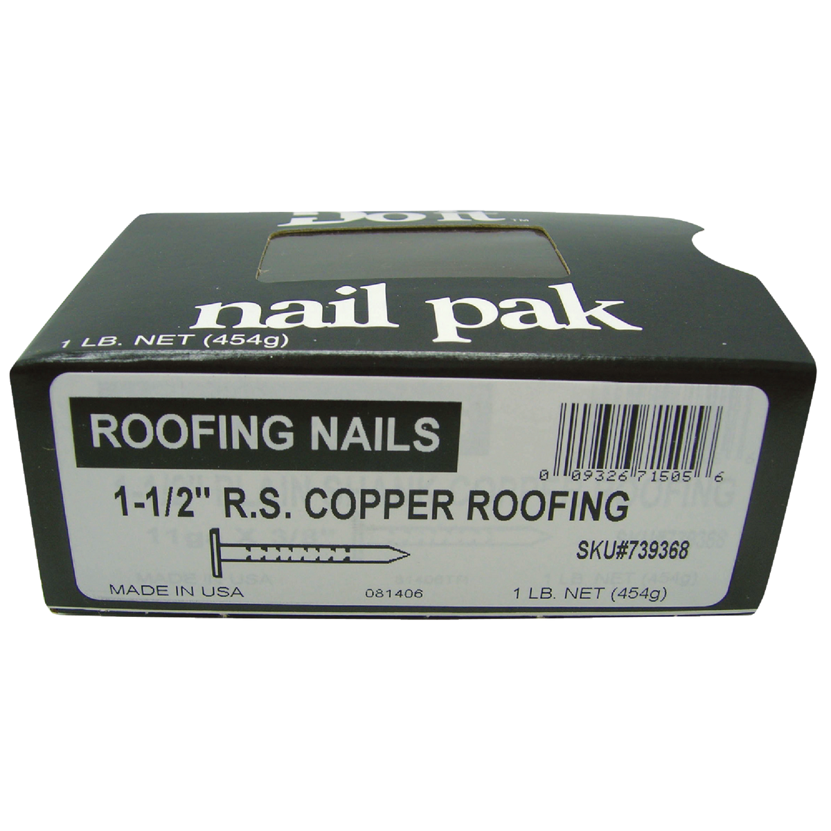 Do it 1-1/2 In. 11 ga Copper Roofing Nails (155-Count, 1 Lb.) Image 2