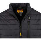 DEWALT Men's Black Puffer Heated Jacket Kit, L Image 5