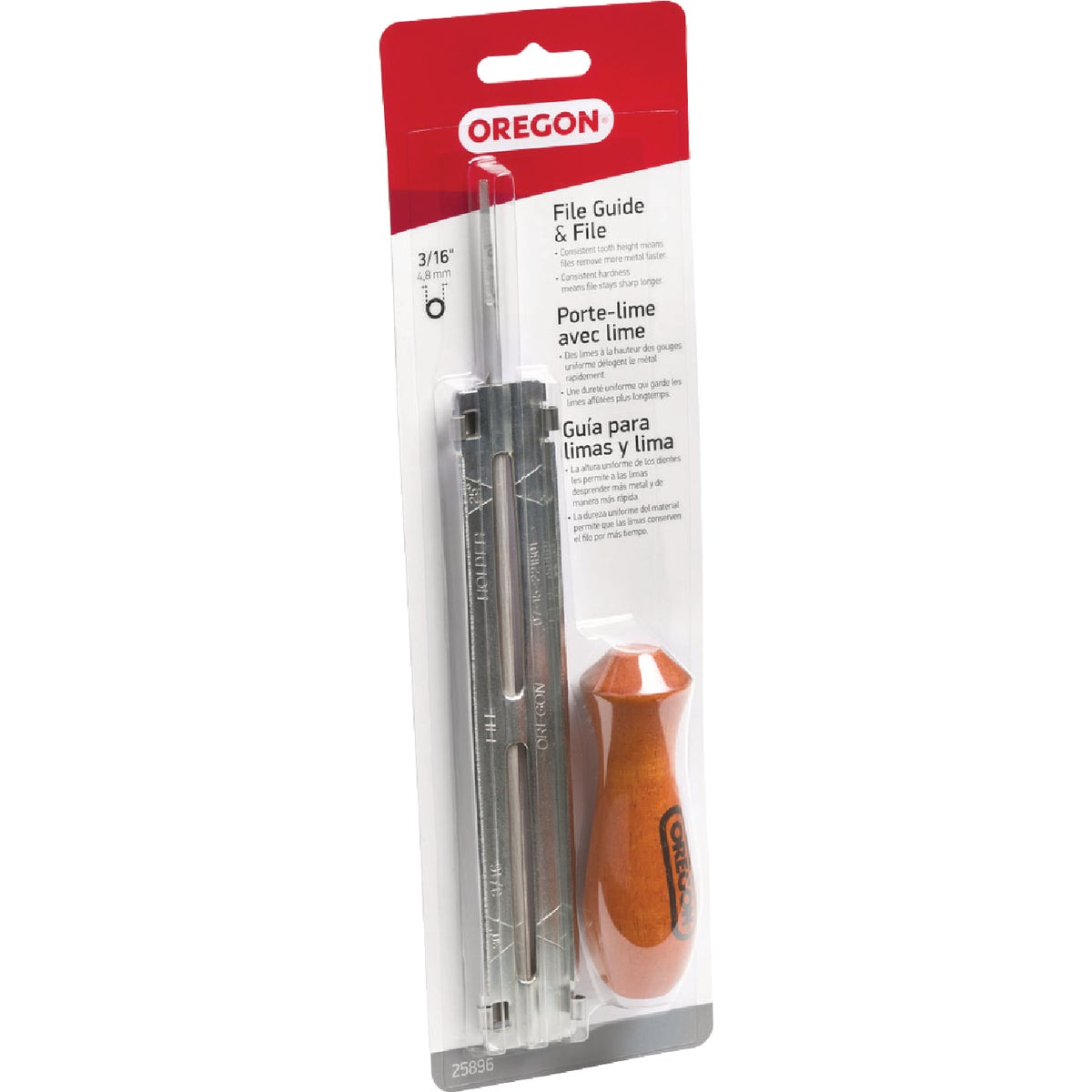Oregon 3/16 In. Chainsaw File Guide Image 1