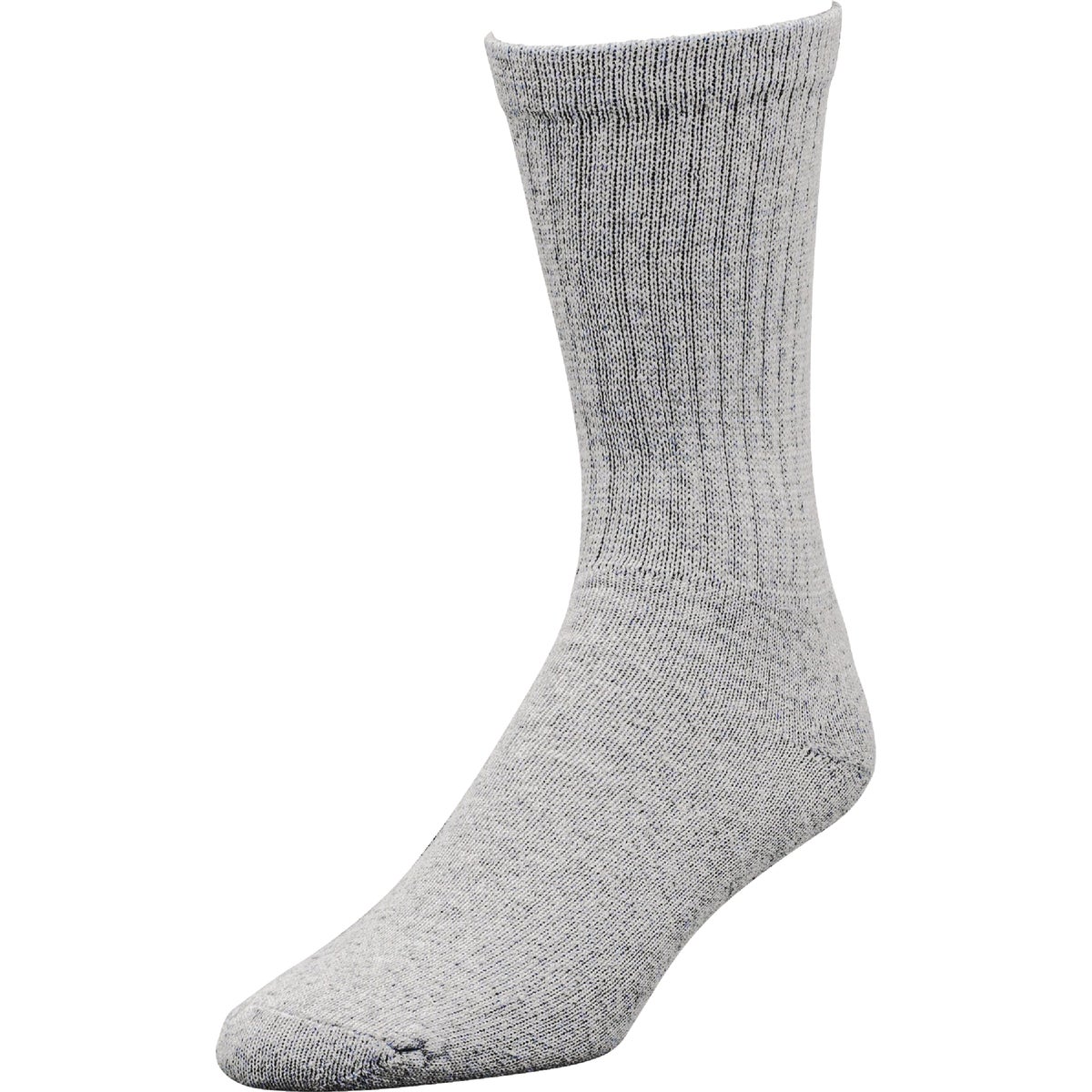 Railroad Sock Gray  Crew Sock (6-Pack) Image 1