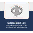 Husqvarna X-Cut 24 In. S83G Chainsaw Chain Image 4