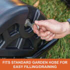 Agri-Fab 18 In. x 48 In. Poly Tow Roller Image 2