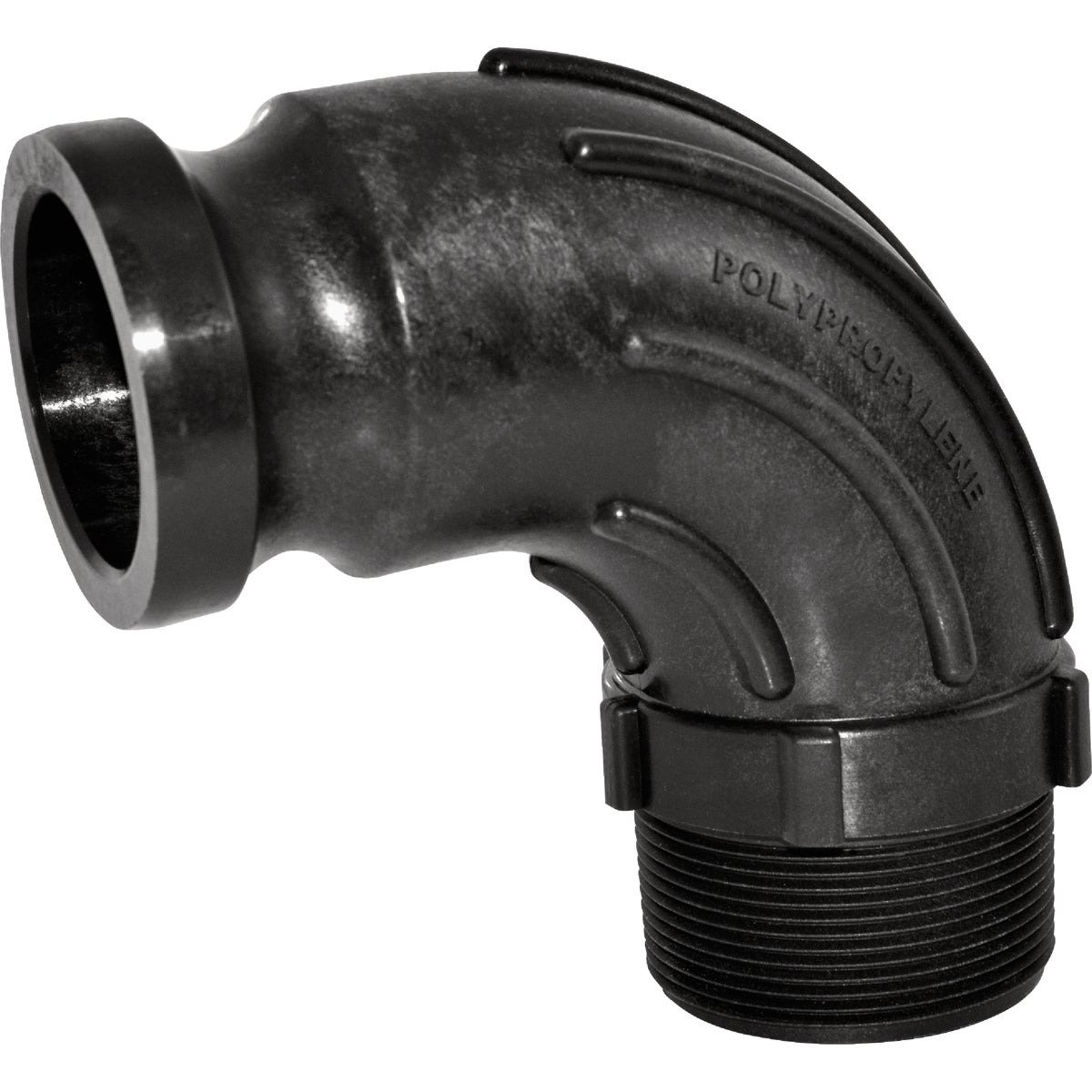 Green Leaf 2 In. Male Adapter x 2 In. MNPT Cam Lock Sweep Elbow