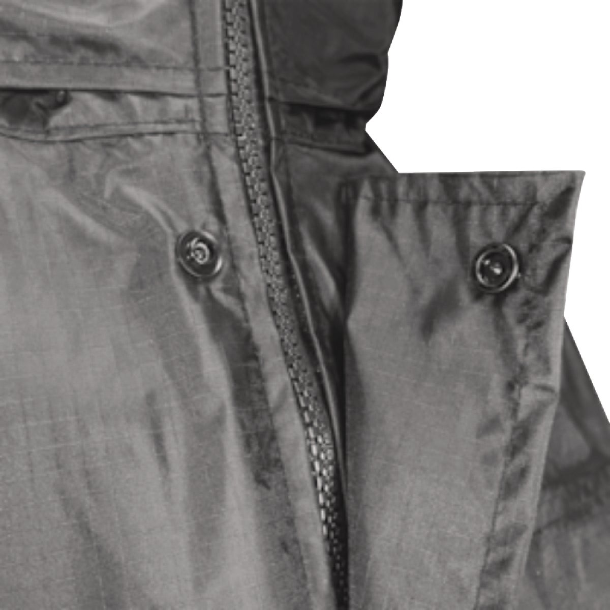 Boss XL Nylon Ripstop Rain Jacket Image 3