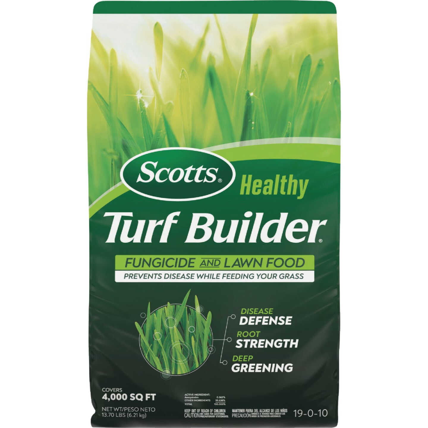 Scotts Turf Builder 4000 Sq. Ft. 13.70 Lb. Fungicide & Lawn Food Image 1