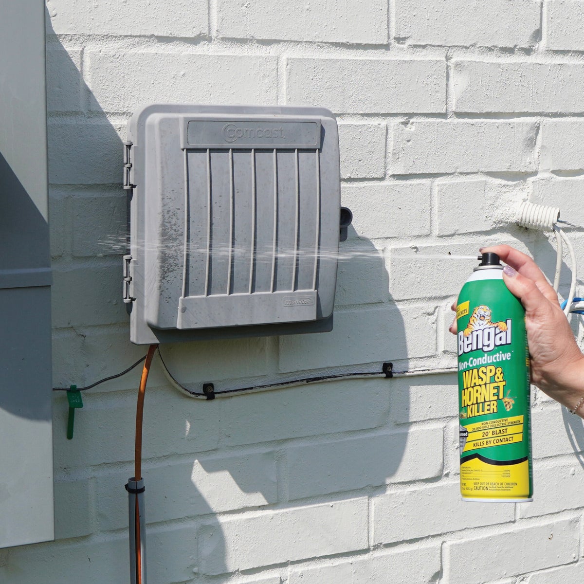 Bengal 15 Oz. Aerosol Spray Non-Conductive Wasp & Hornet Killer Image 6