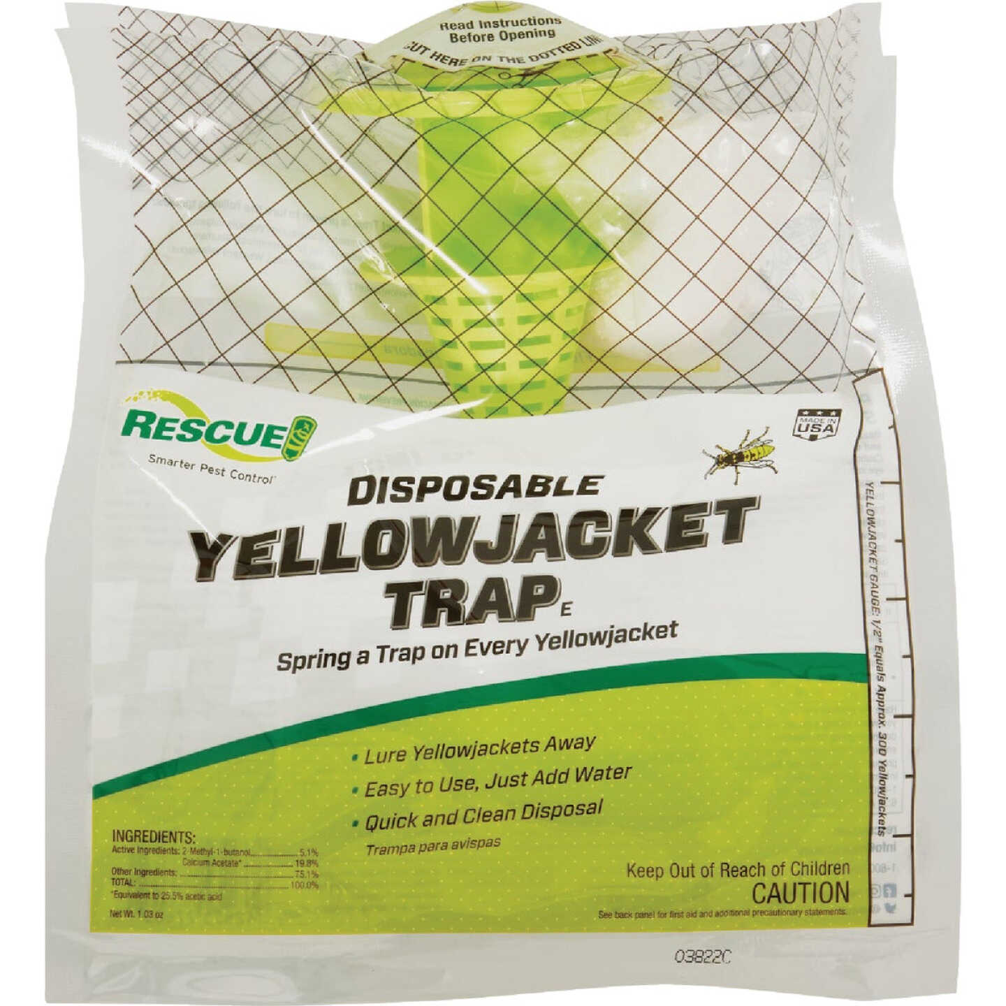 Rescue Disposable Yellow Jacket Trap, Eastern Version Image 1