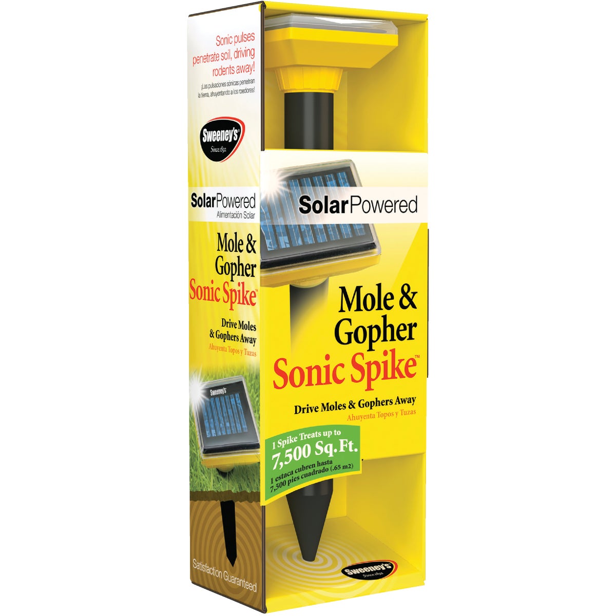 Victor 7500 Sq. Ft. Coverage Plastic Solar-Powered Sonic Mole Spike Image 2