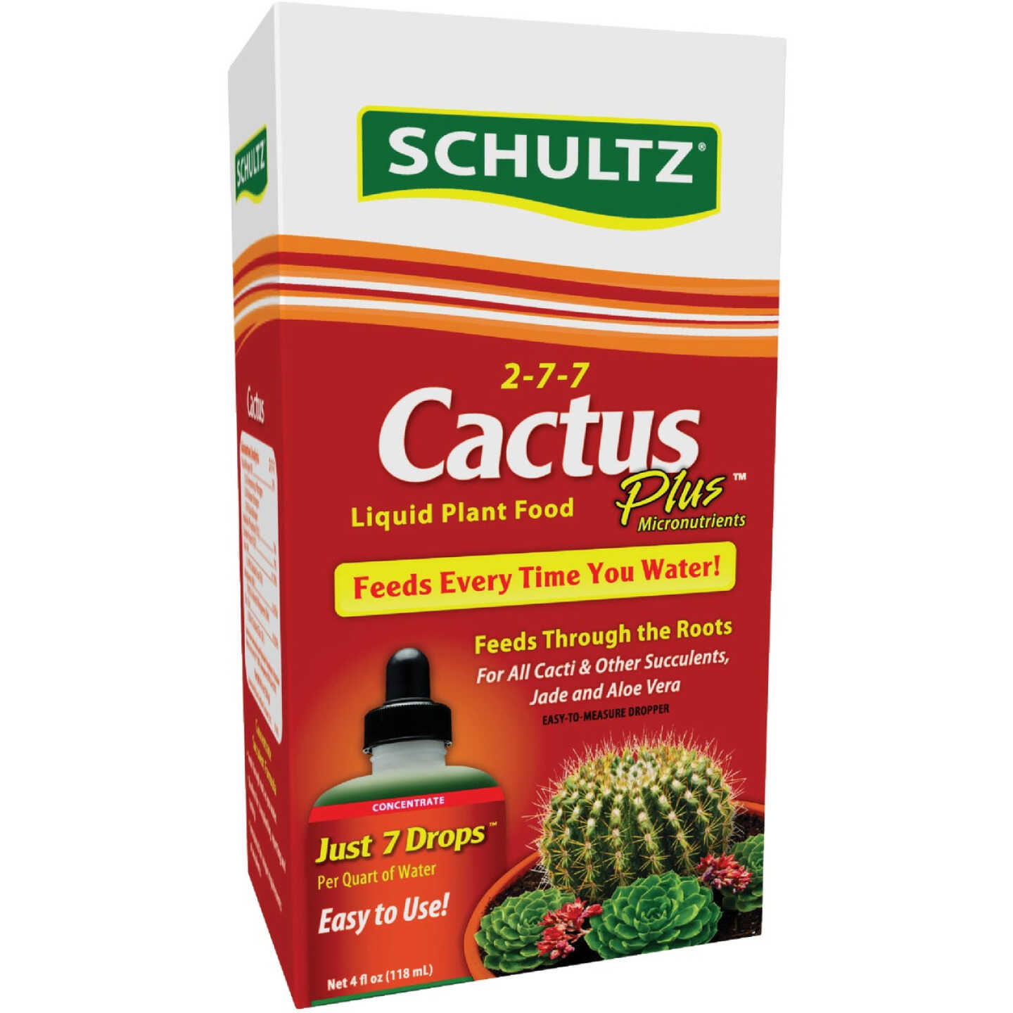 Schultz Cactus Plus 4 Oz. Concentrate 2-7-7 Liquid Plant Food Image 1
