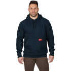 Milwaukee Small Navy Blue Heavy-Duty Pullover Hooded Sweatshirt Image 2