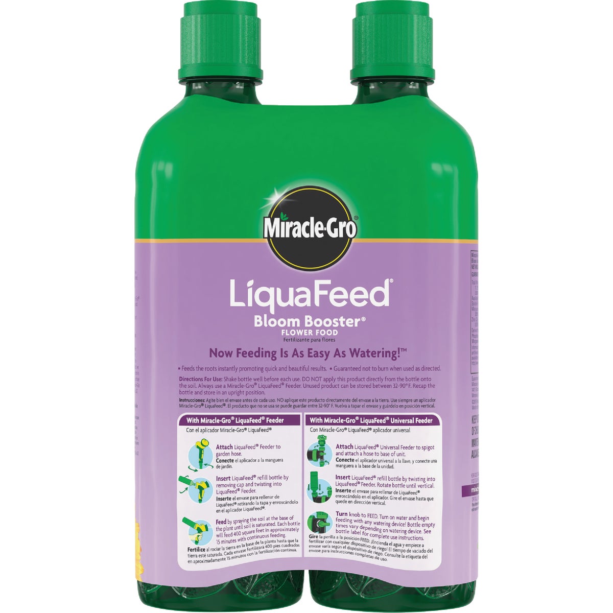 Miracle-Gro LiquaFeed Bloom Booster 16 Oz. Liquid Flower Food (2-Pack) Image 3