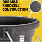 Rubbermaid Commercial Brute 2 Gal. 3-in-1 Flat Back Bucket Image 5