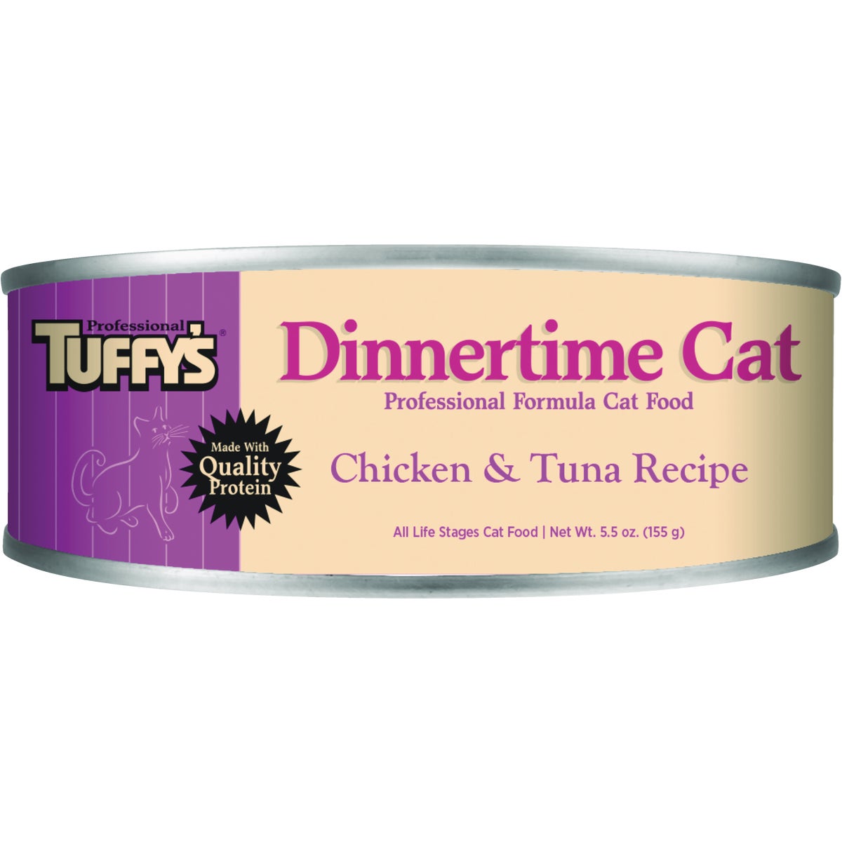 Tuffy's Dinnertime 5.5 Oz. Chicken & Tuna Cat Food