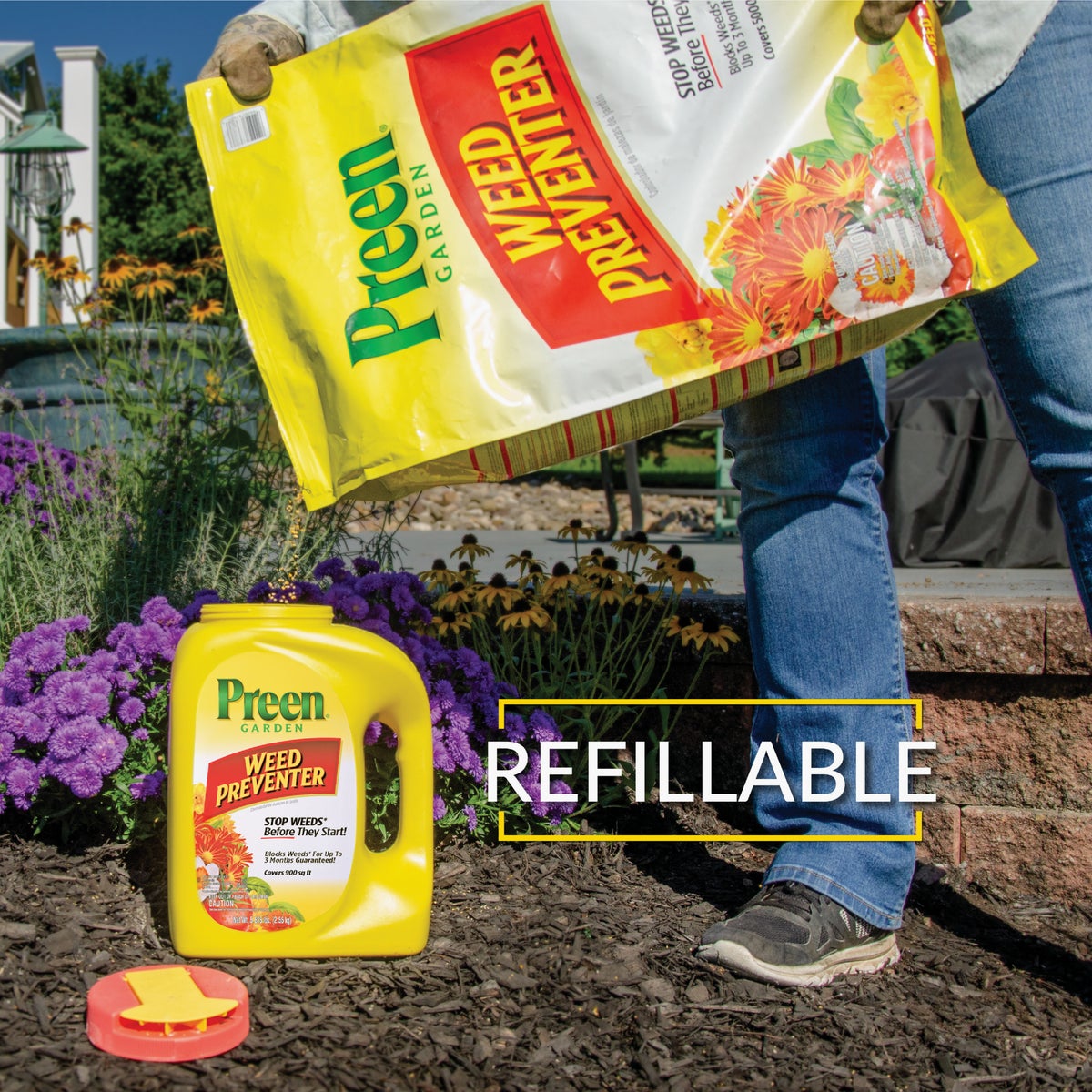Preen 5.625 Lb. Ready To Use Granules Garden Weed Preventer Image 6