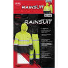 Boss XL 2-Piece ANSI Class 3 Hi-Visibility Rain Suit Image 2