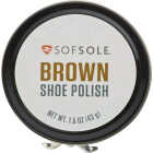 Sof Sole 1.5 Oz. Brown Shoe Polish Image 1