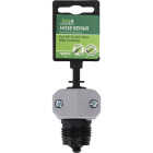 Best Garden 5/8 In. or 3/4 In. Male Poly Hose End Mender Hose Coupling Image 2