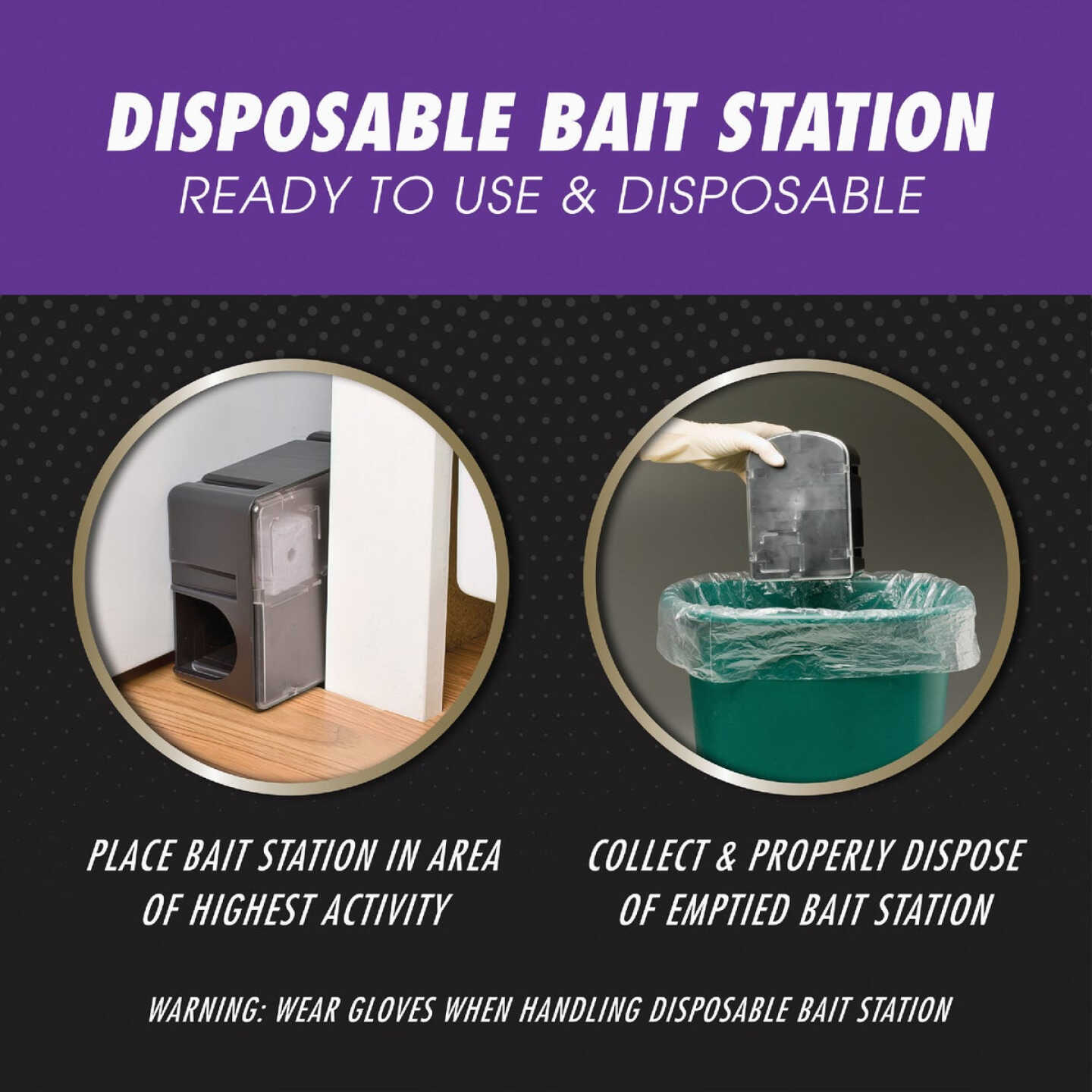 Tomcat Advanced Formula Disposable Rat and Mouse Bait Station Image 7