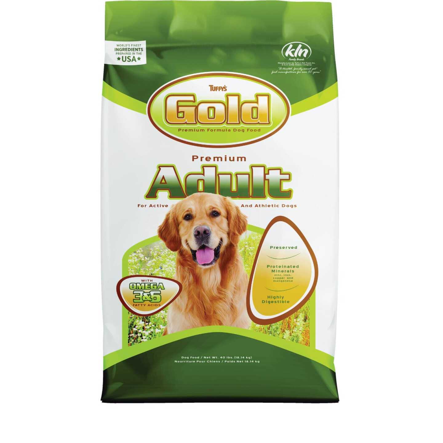 Tuffy's Gold 40 Lb. Adult Dog Food Image 1
