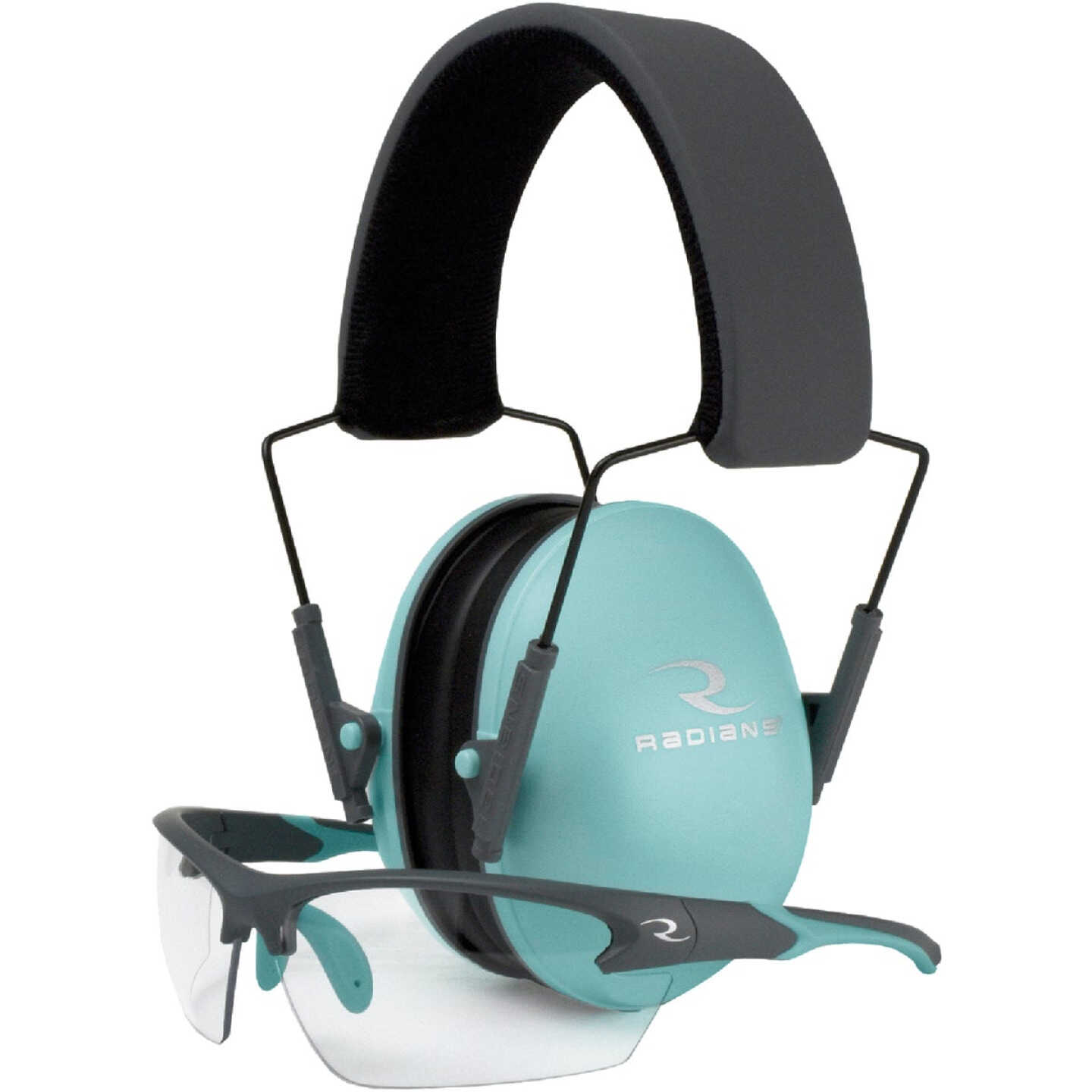 Radians Lowset Women's Range Combo with 21 dB NRR Earmuff & Safety Glasses Image 1