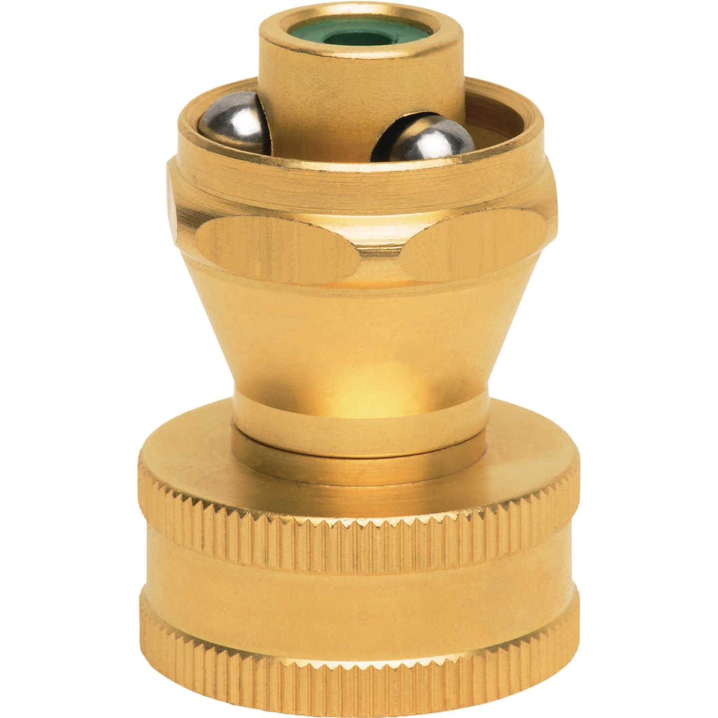 Green Thumb 3/4 In. Brass Power Twist Nozzle Image 1